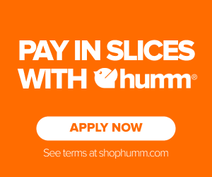Pay in slices with humm - Click here to apply now!